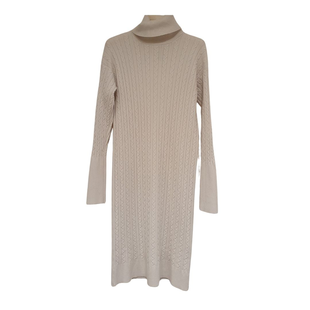 Abito bianco in maglia Souvenir