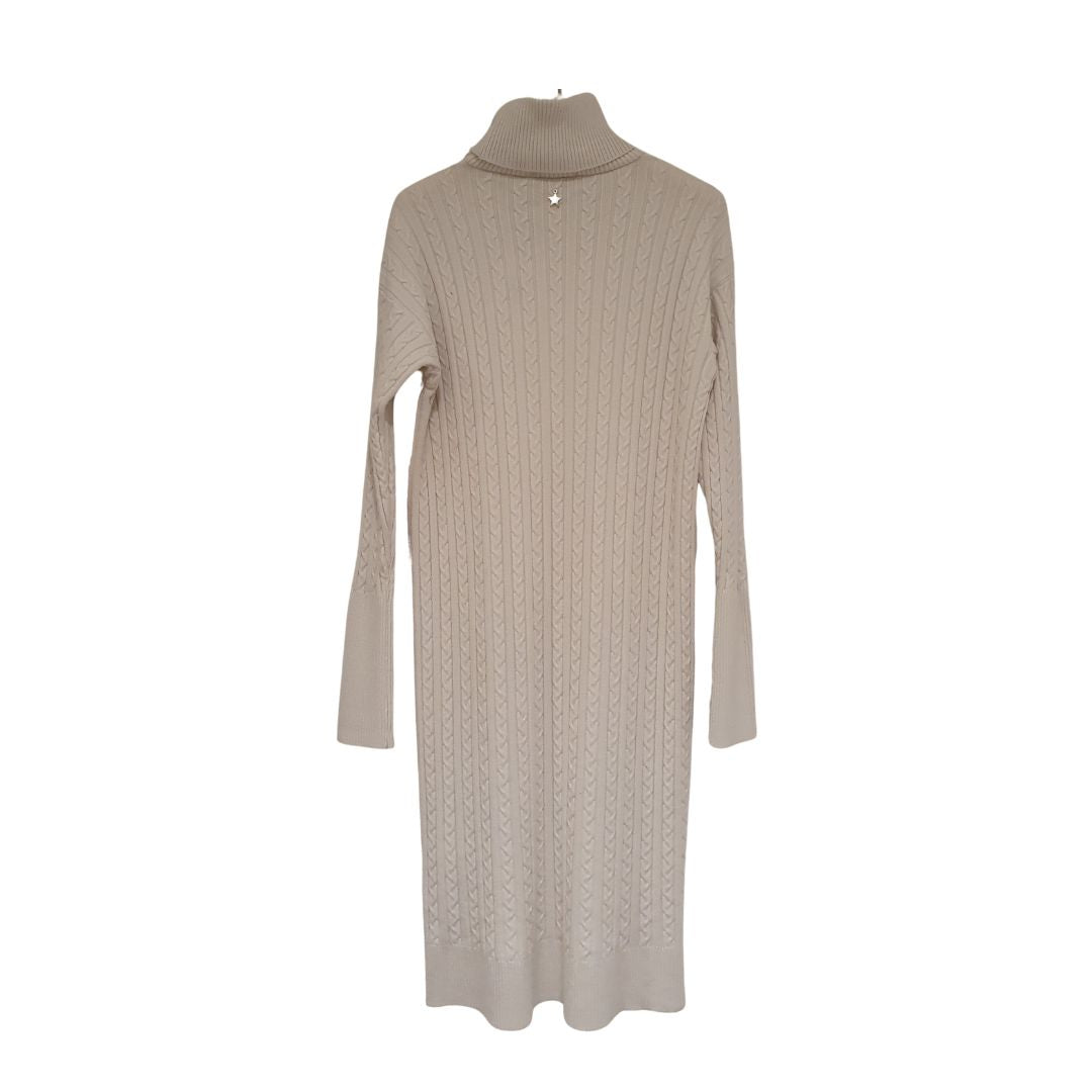 Abito bianco in maglia Souvenir