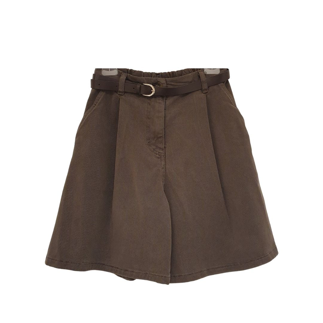 Shorts con cintura Please