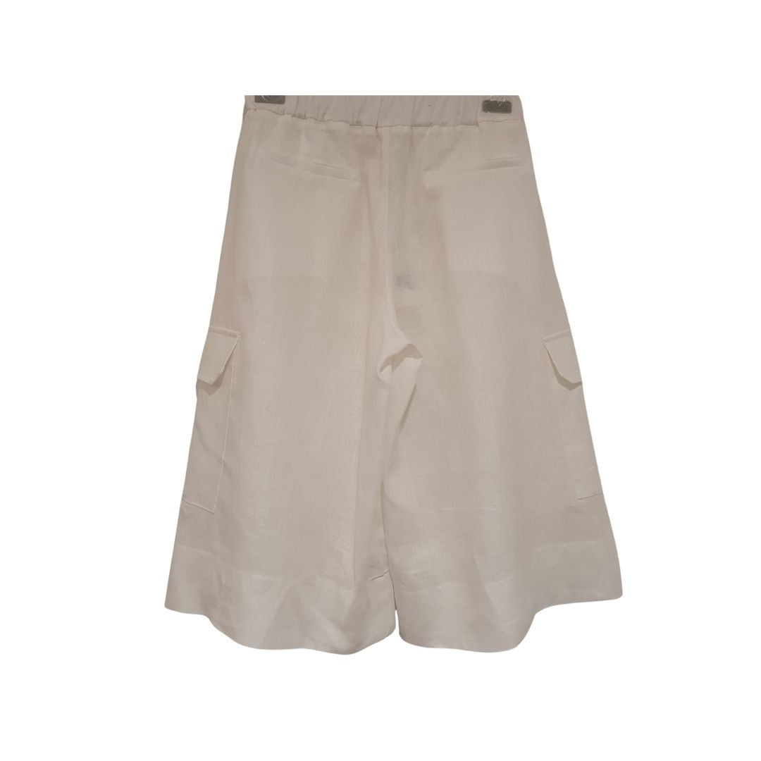 Bermuda in lino Tensione In