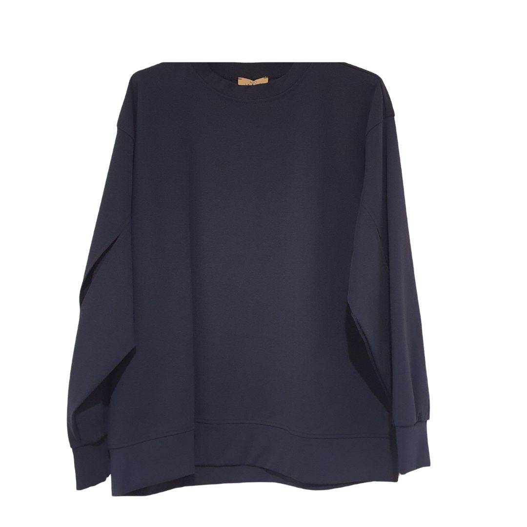 Blusa in jersey blu H2o