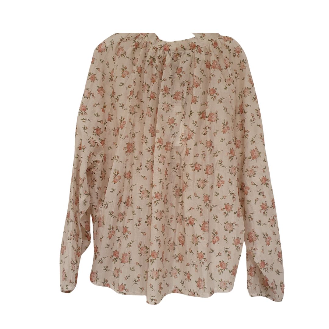 Camicia fantasia con fiocco Philia Loft