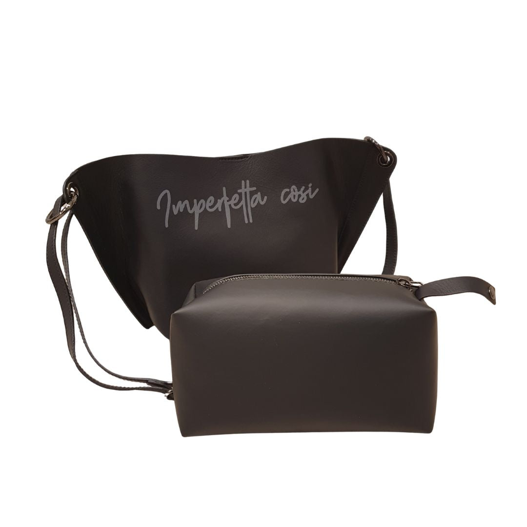 Borsa in pelle "imperfetta così" Alessia Santi