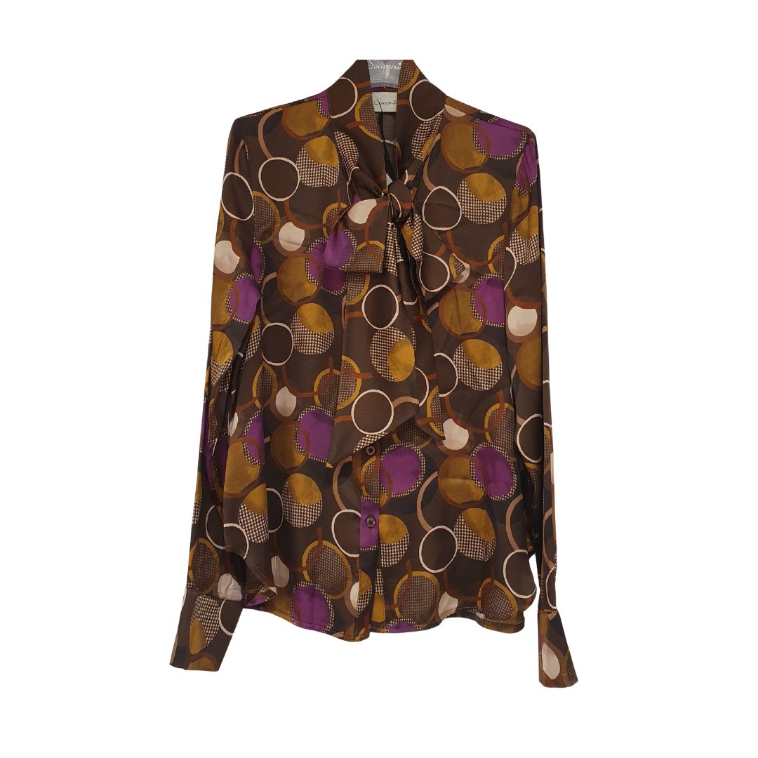 Camicia con fusciacca in viscosa Souvenir