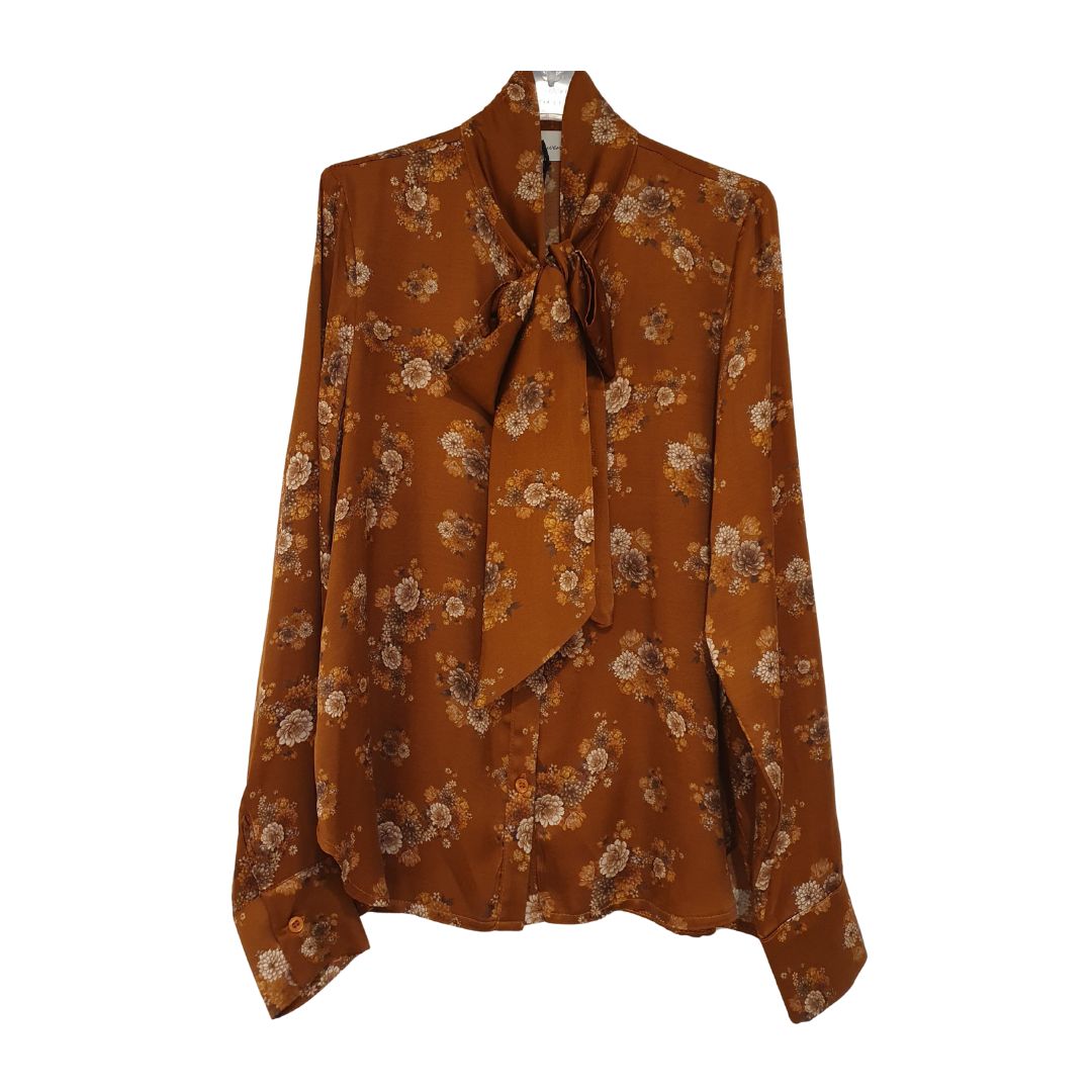 Camicia con fusciacca in viscosa Souvenir