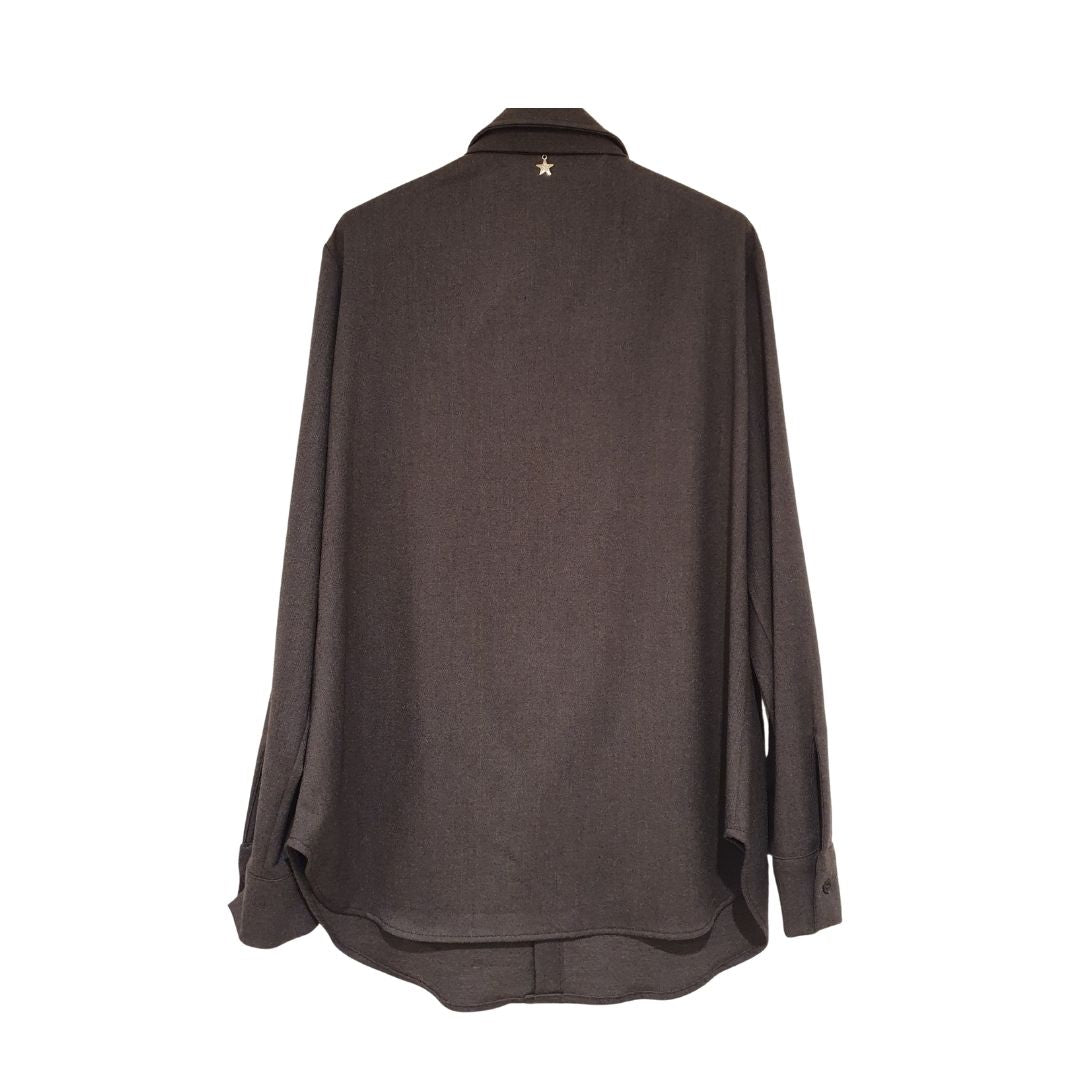 Camicia grigia con cravatta snoopy Souvenir