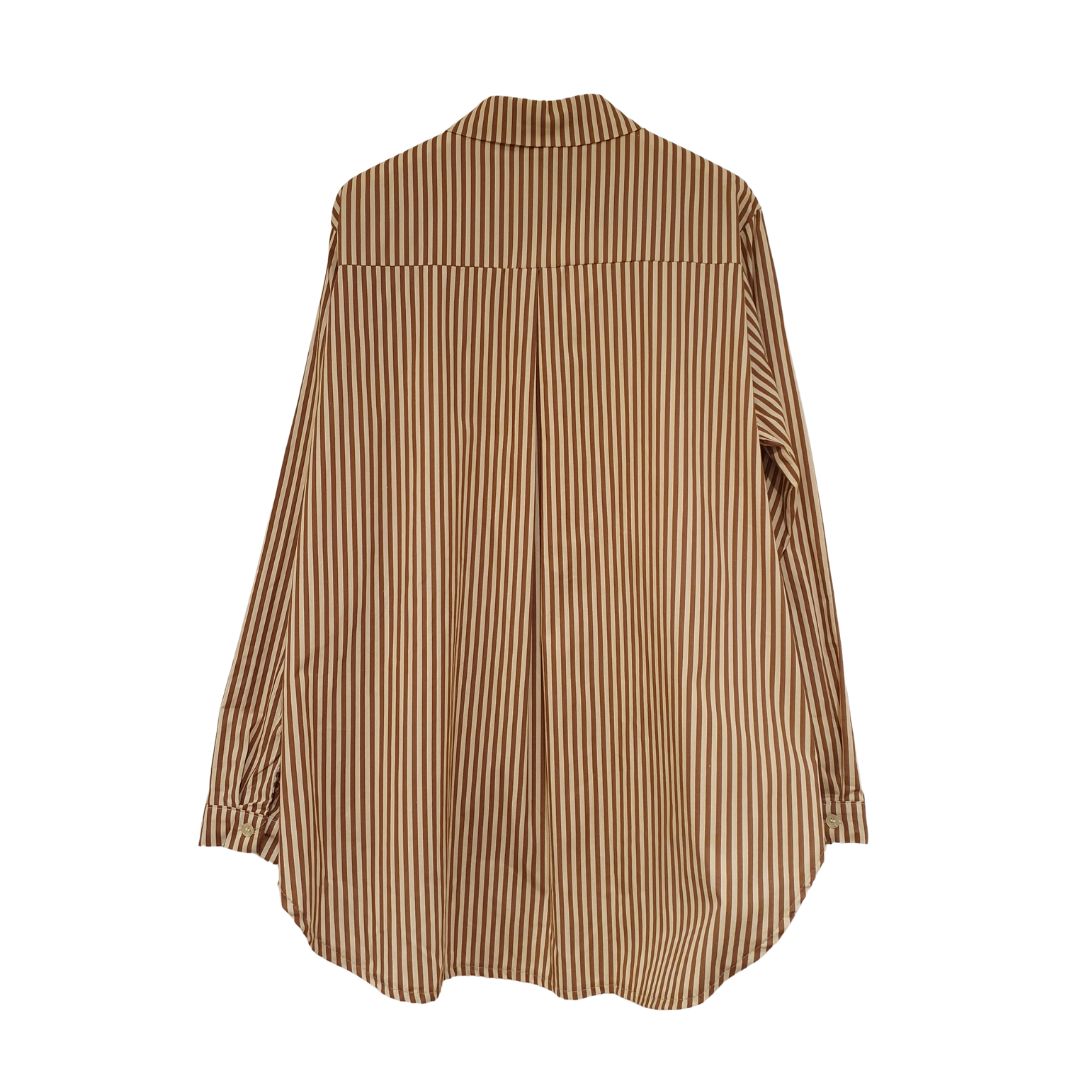 Camicia rigata biscotto HaveOne