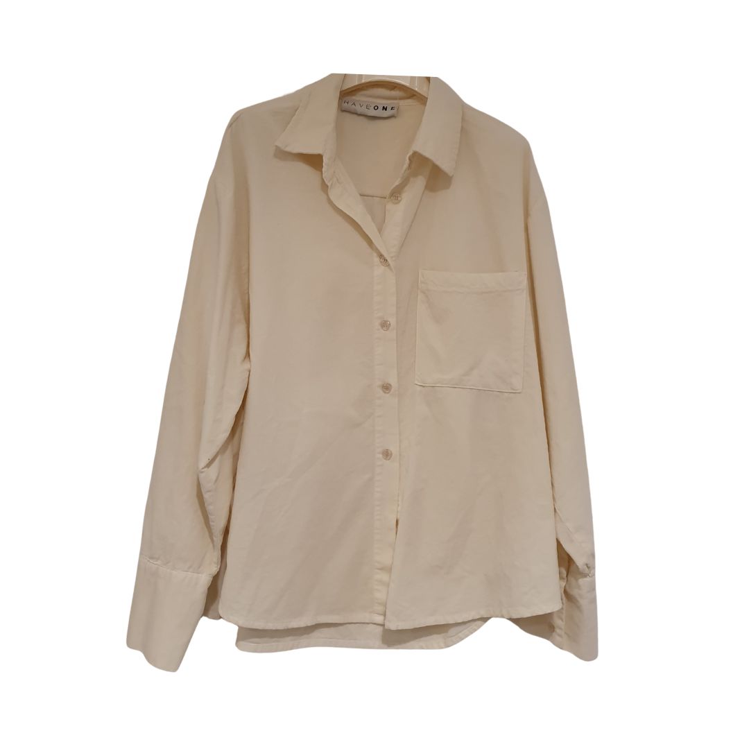 Camicia over in velluto HaveOne