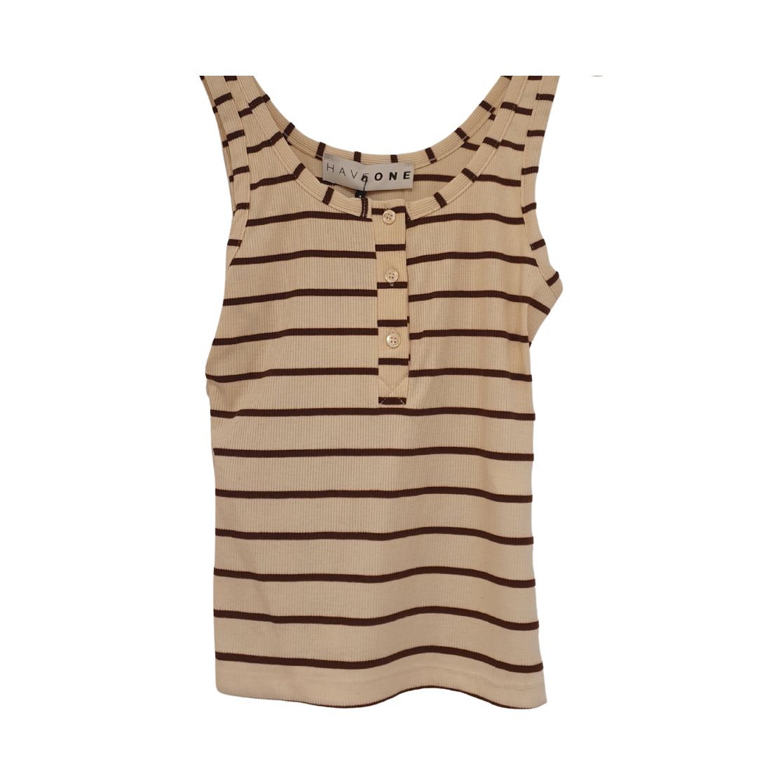 Canotta in cotone a costine HaveOne