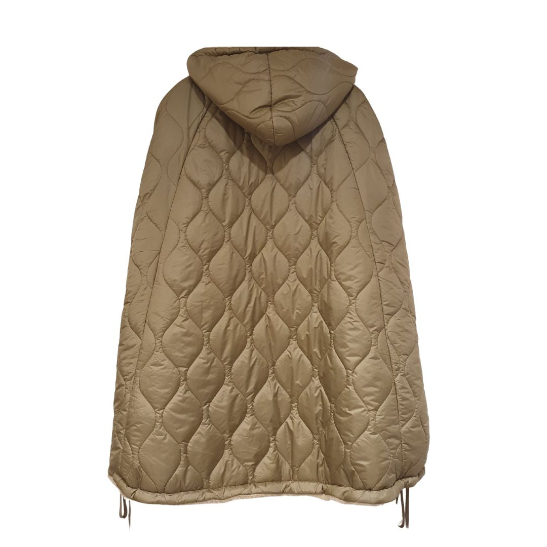 Poncho trapuntato con cappuccio Souvenir