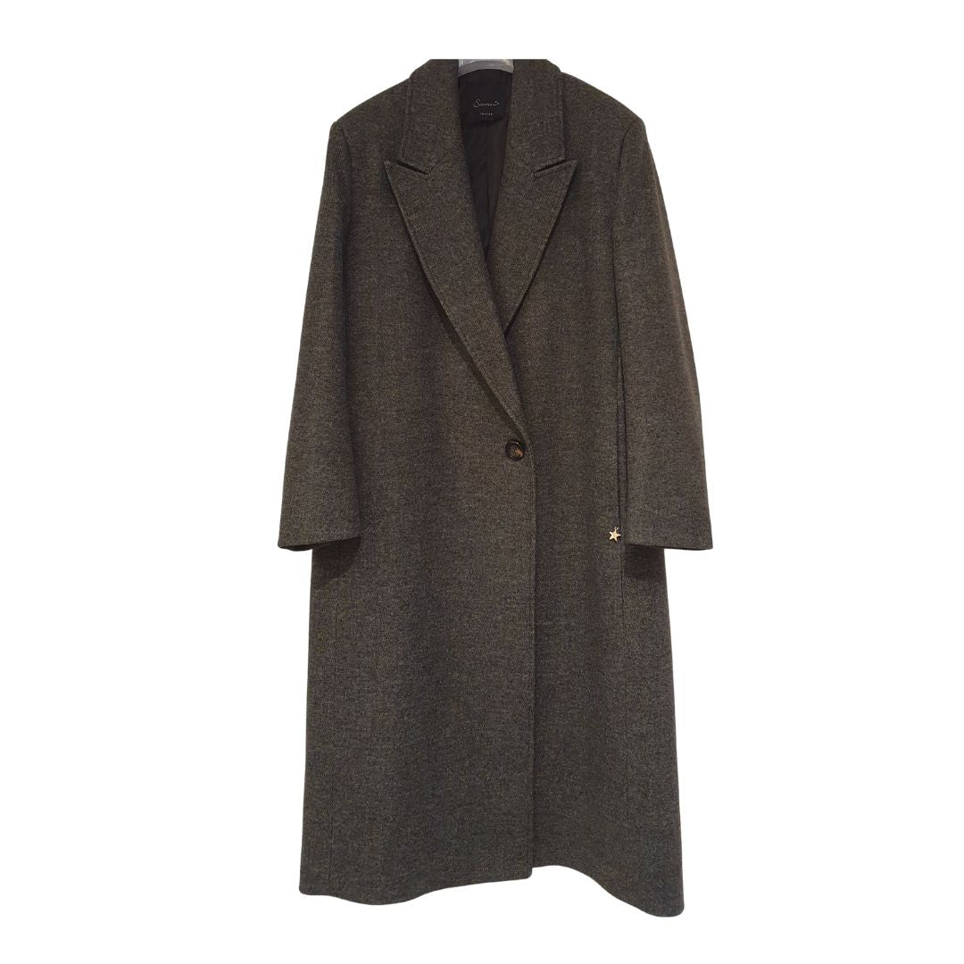 Cappotto lungo in lana Souvenir