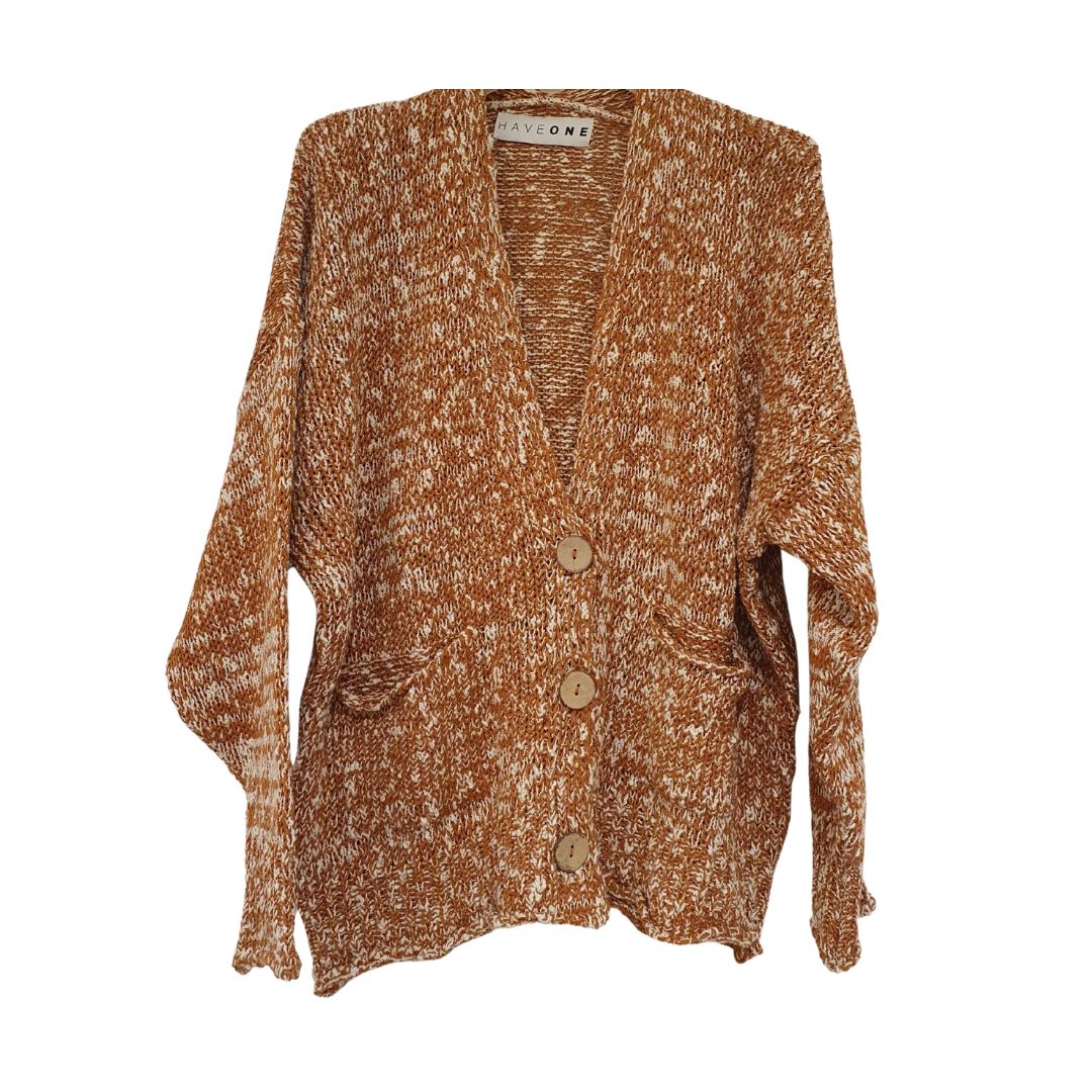 Cardigan in cotone mélange HaveOne