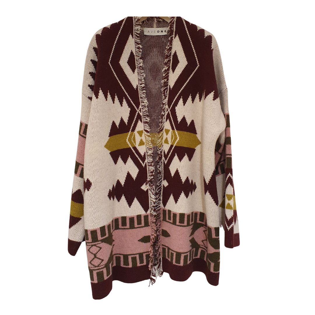 Cardigan jacquard HaveOne