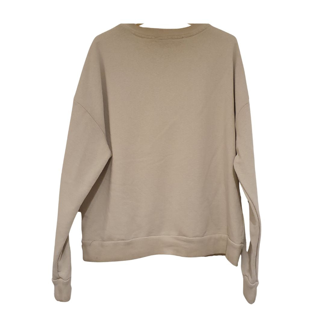 Felpa stampata in cotone garzato HaveOne