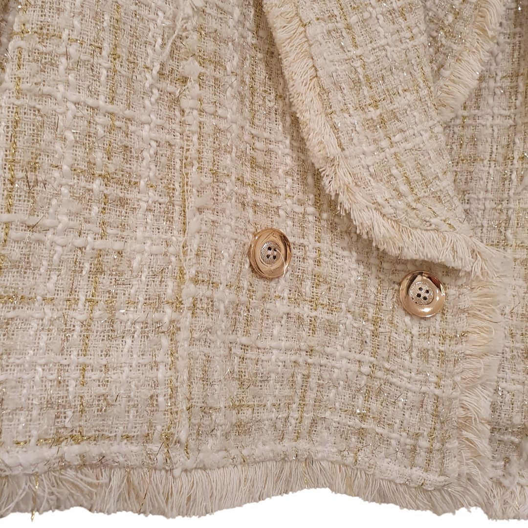Giacca modello chanel con lurex HaveOne