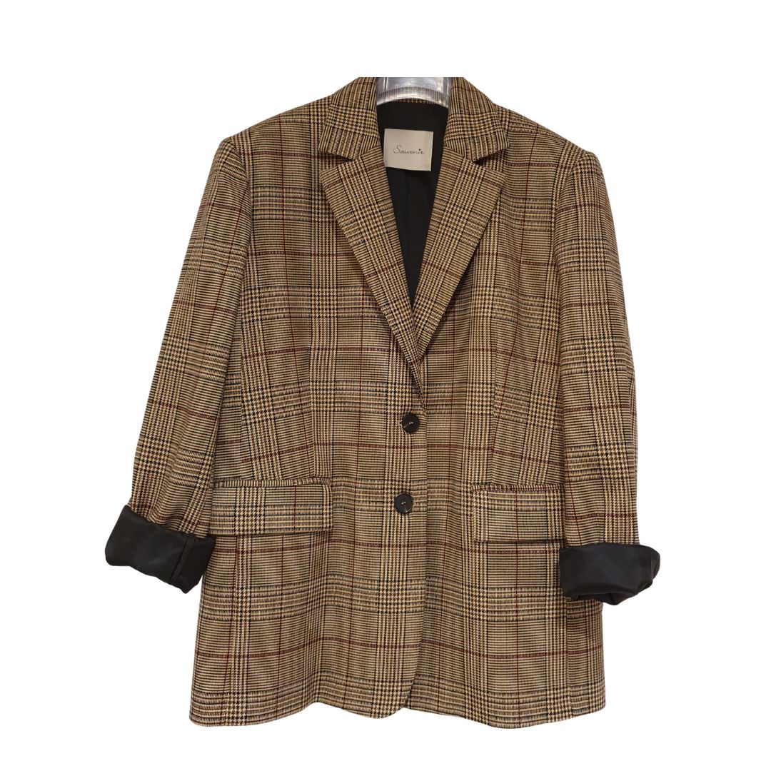 Blazer a quadri Souvenir