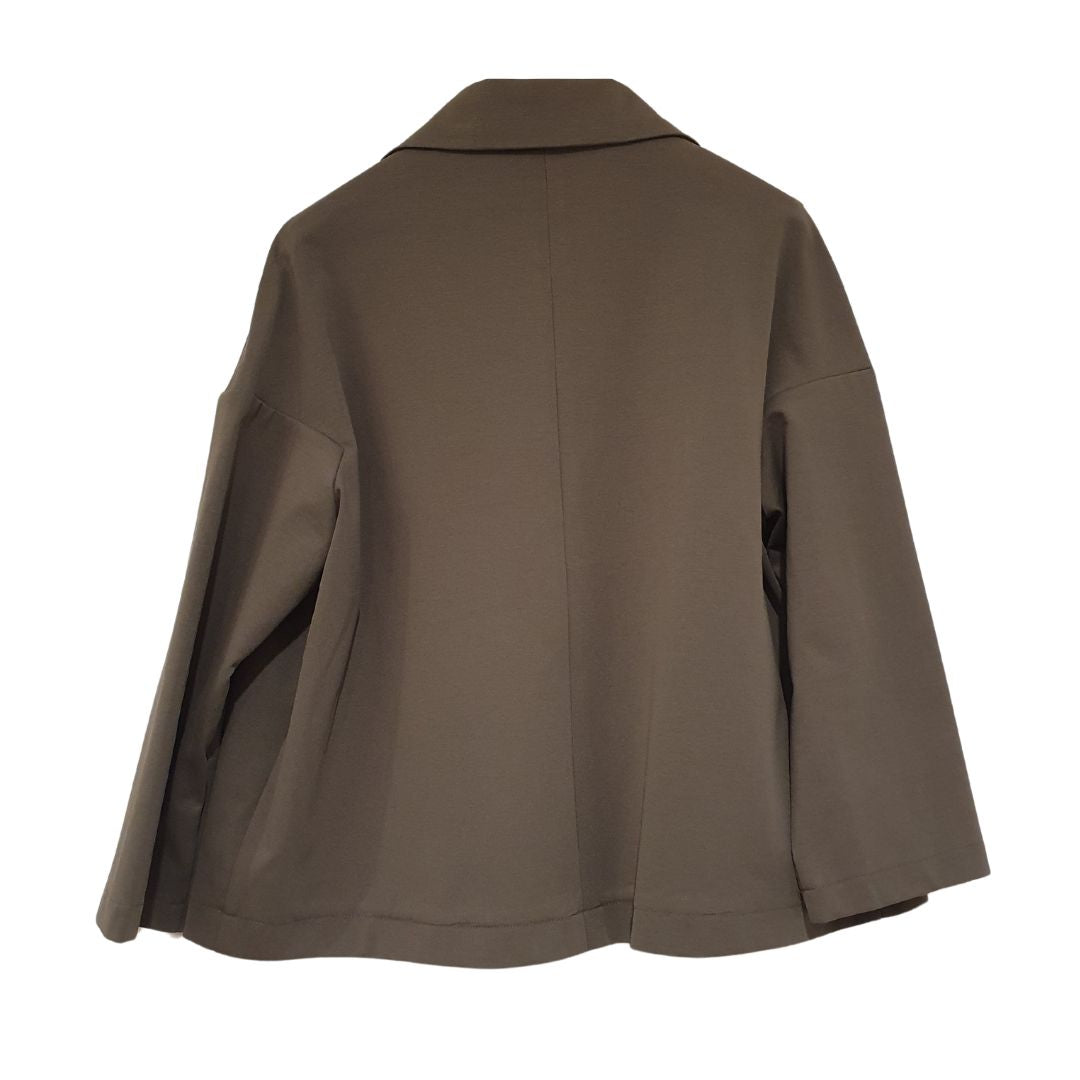 Giacca con tasche in jersey Crochè