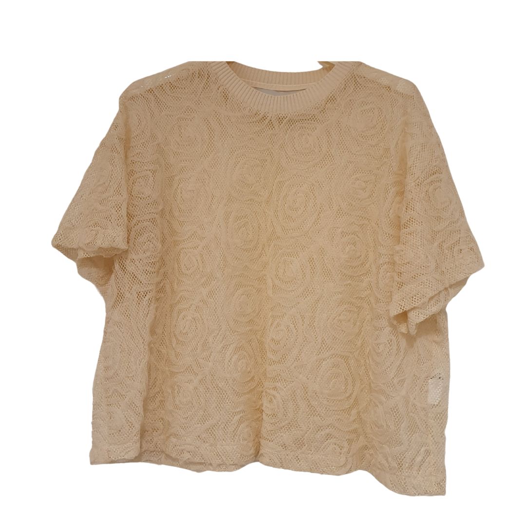 T-shirt in pizzo HaveOne