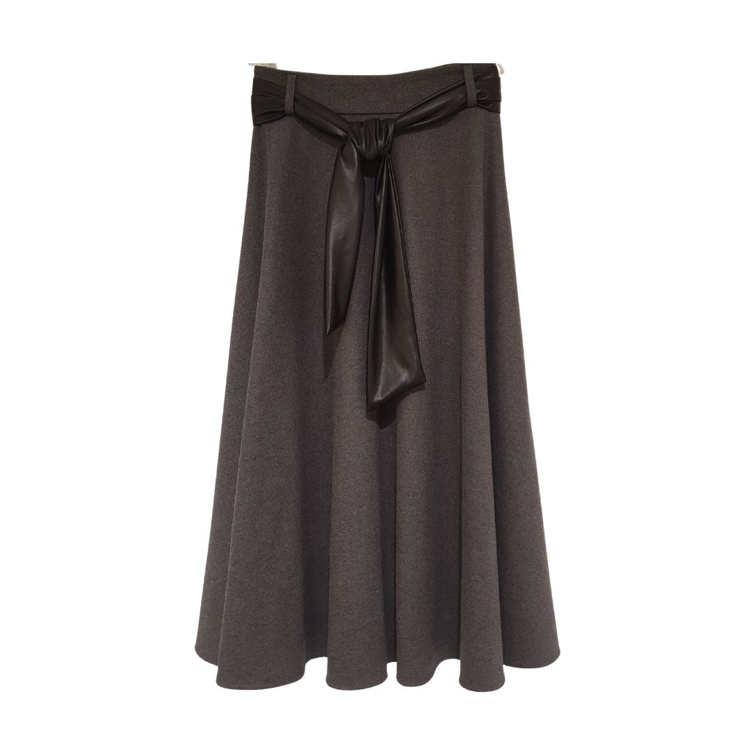 Gonna grigia con fusciacca Souvenir