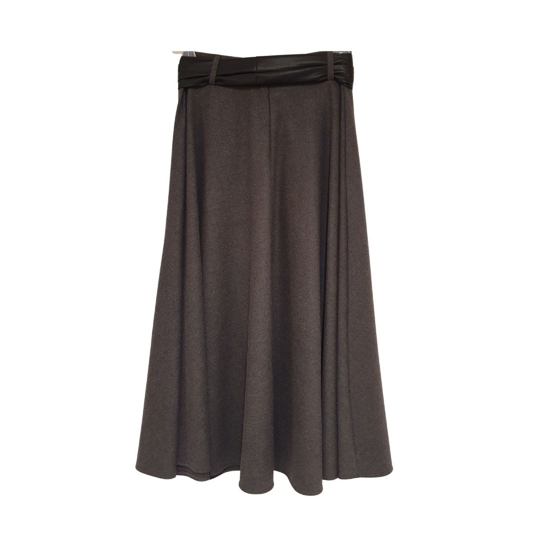 Gonna grigia con fusciacca Souvenir