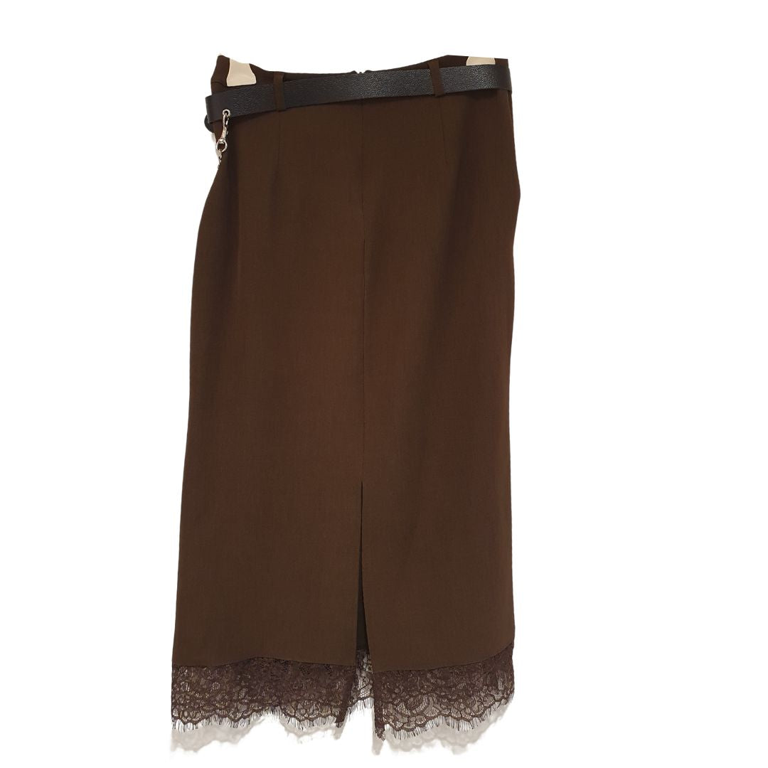 Gonna moro con pizzo e cintura HaveOne