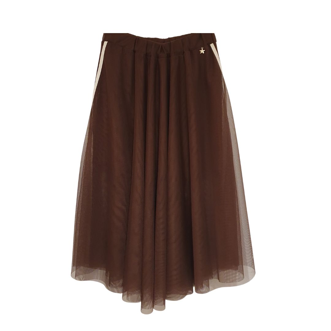 Gonna moro in tulle modello adidas Souvenir