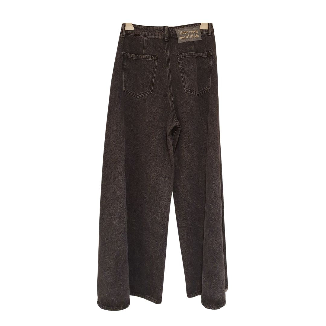 Jeans a palazzo nero HaveOne
