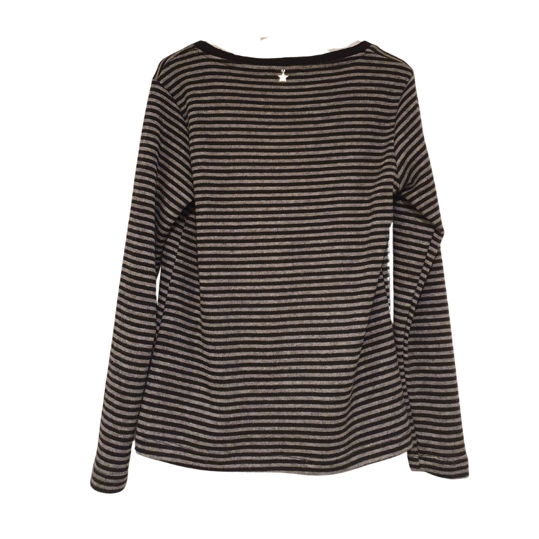 Maglia girocollo rigata Souvenir