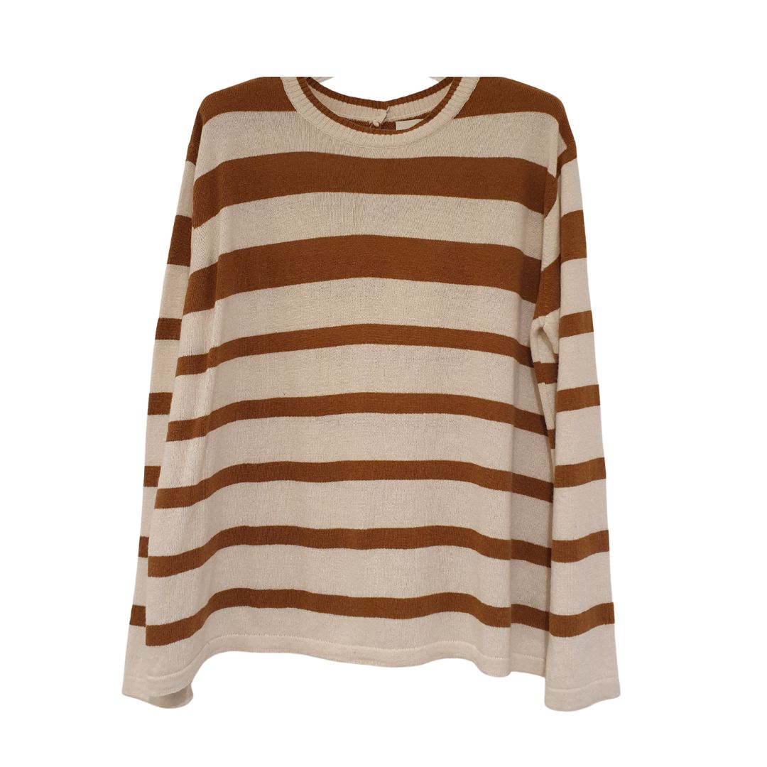 Pull girocollo rigato Souvenir