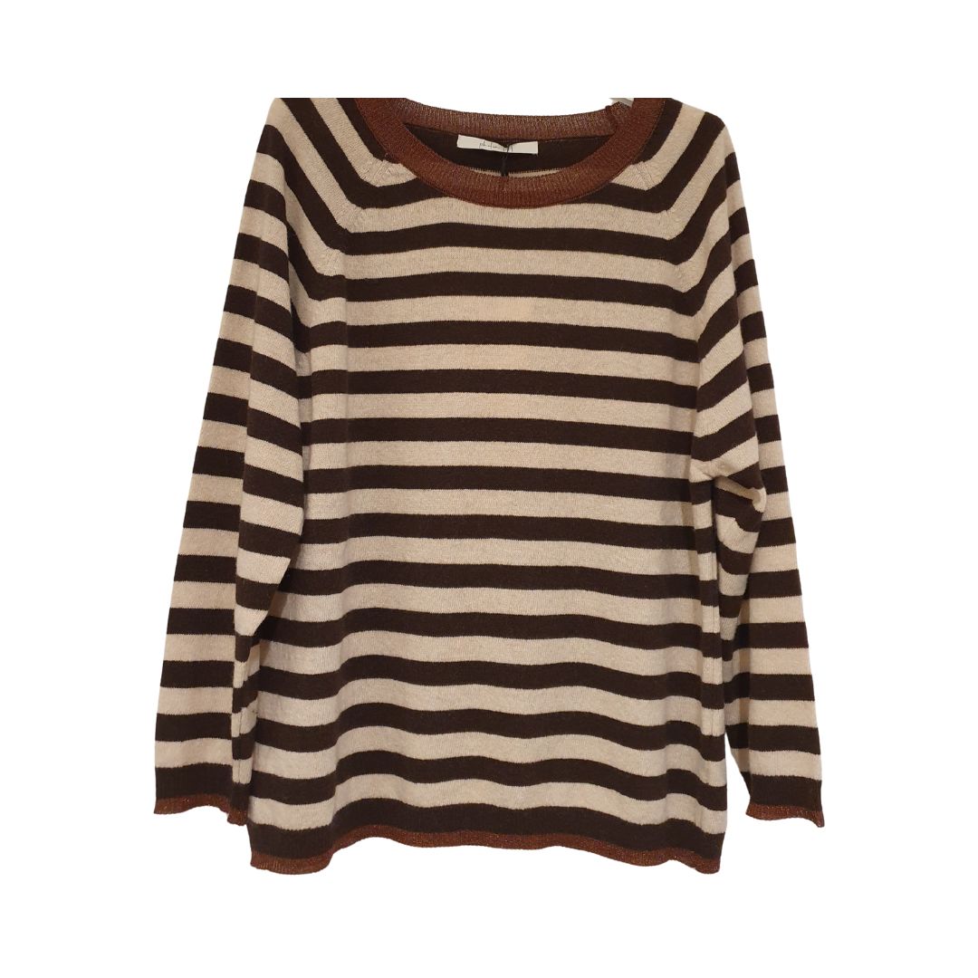 Pull rigato girocollo Philia Loft