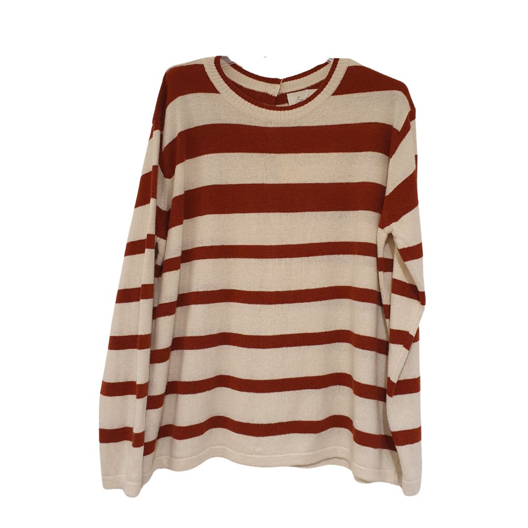 Pull girocollo rigato Souvenir