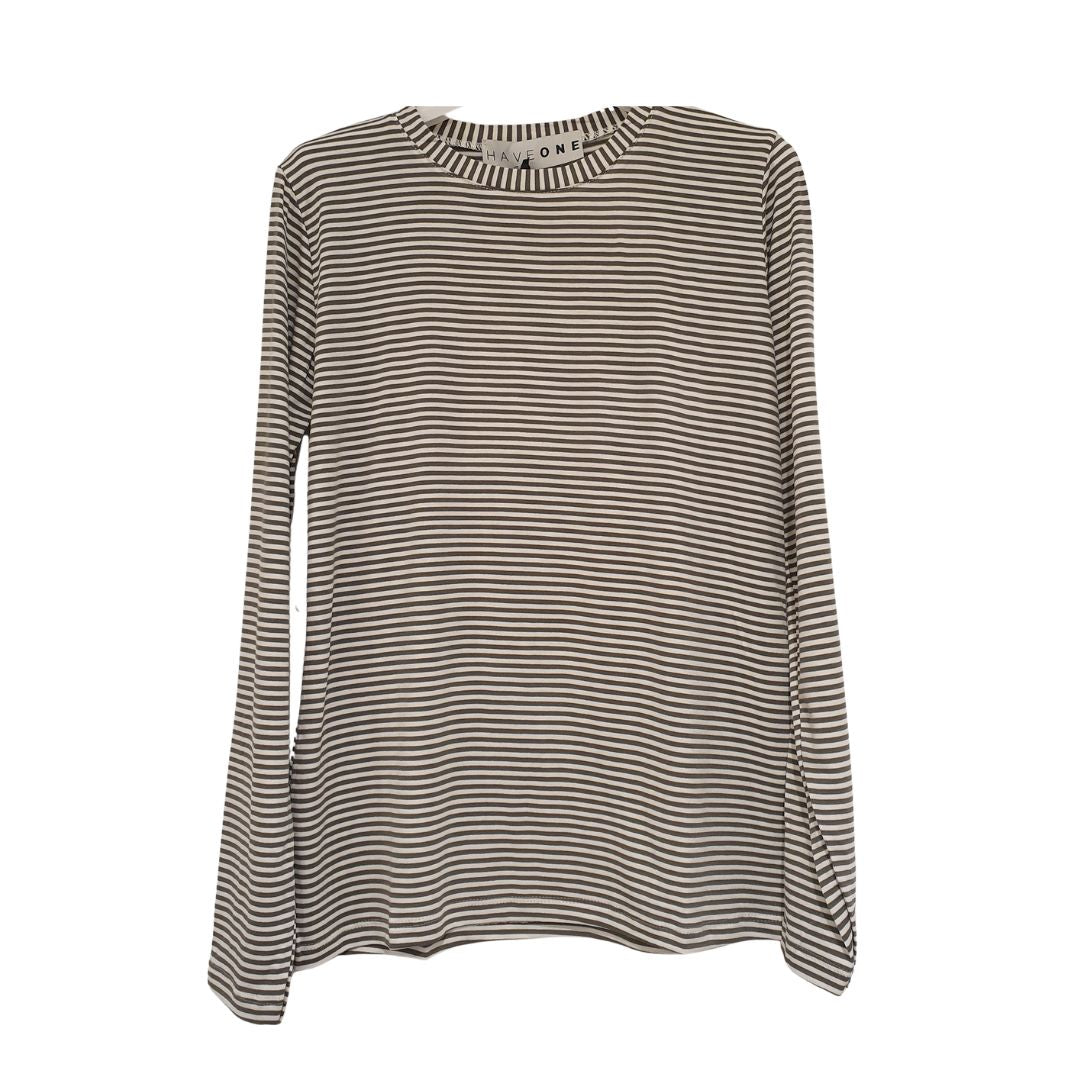 Maglia rigata in viscosa HaveOne