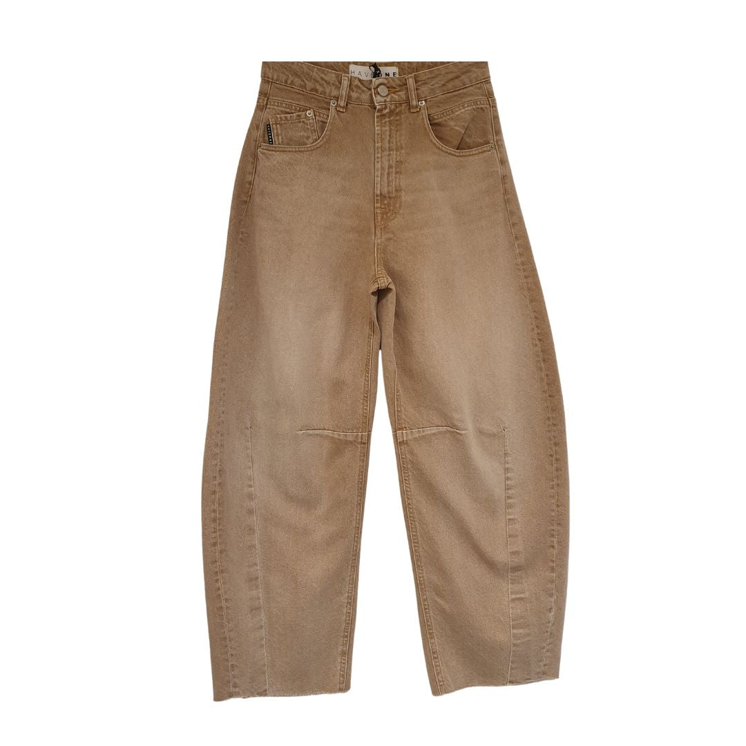 Jeans modello Barbara sabbiato HaveOne