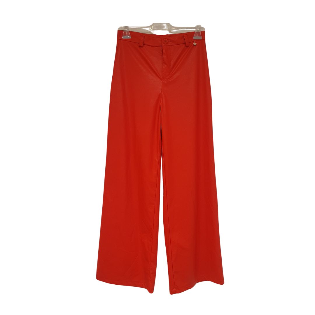 Pantalone in ecopelle