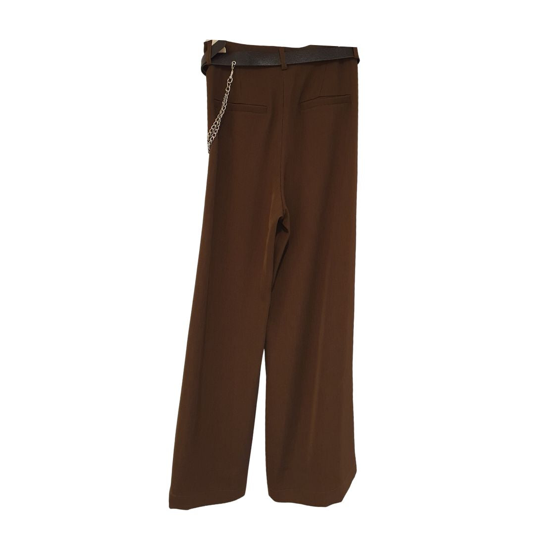 Pantalone moro con cintura e catena HaveOne
