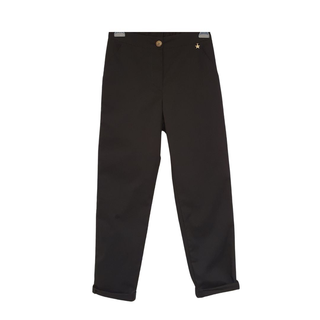 Pantalone chinos in popeline di cotone
