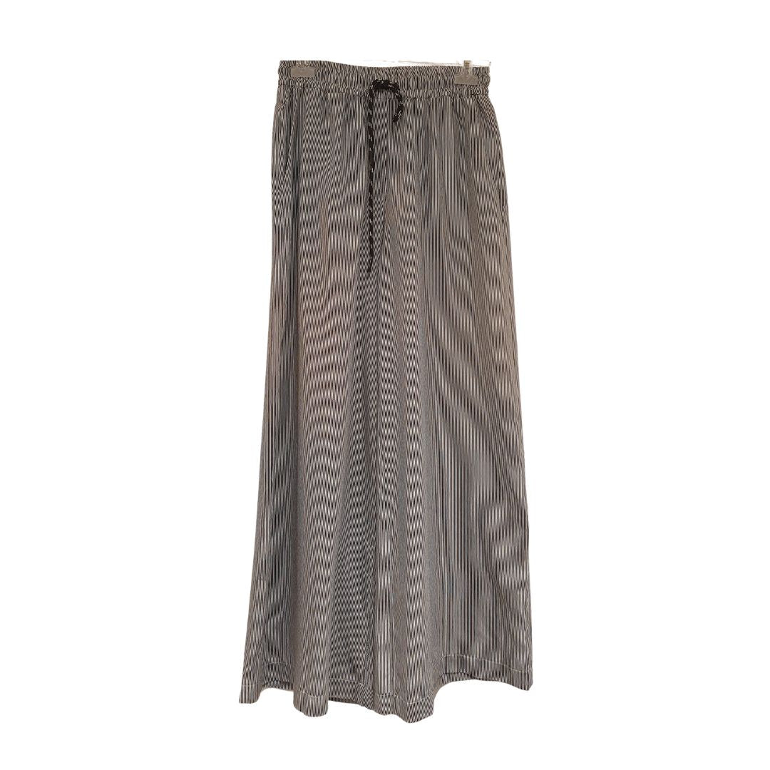 Pantalone rigato con coulisse Tensione In