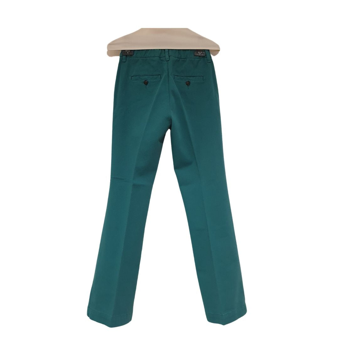 Pantalone new york in cotone verde smeraldo Ilovemypants