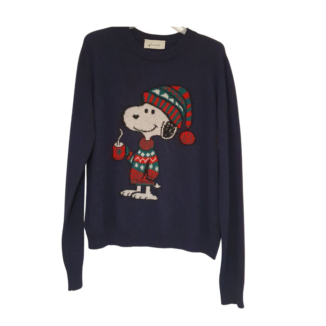 Pull con Snoopy jacquard Souvenir