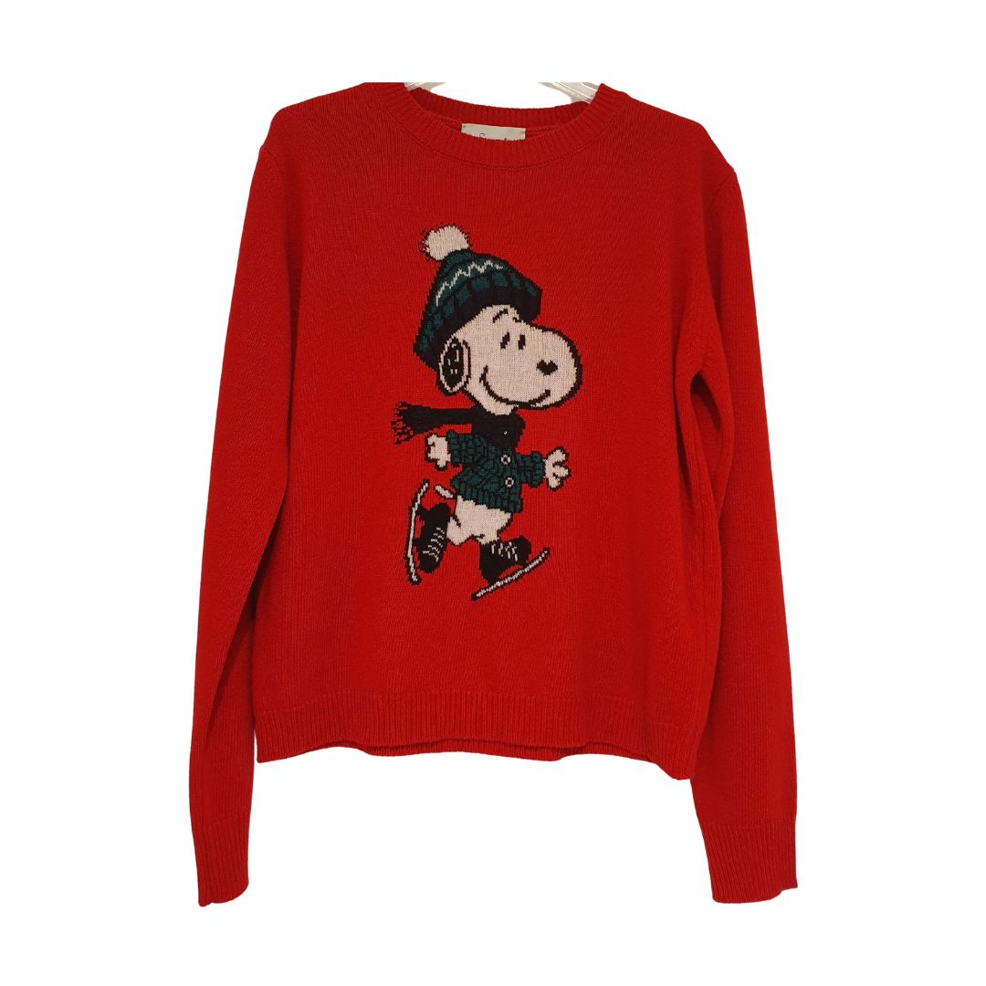 Pull con Snoopy jacquard Souvenir