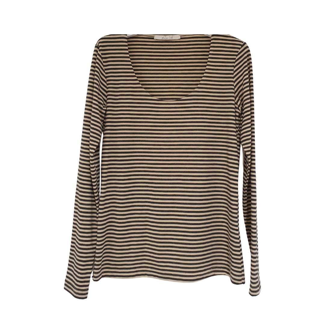 Sottogiacca rigato in viscosa Philia Loft