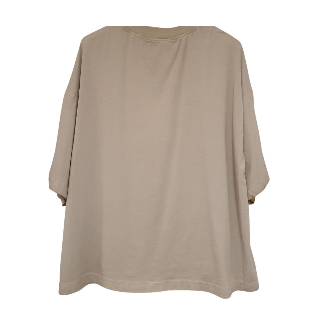 T-shirt over con stampa HaveOne