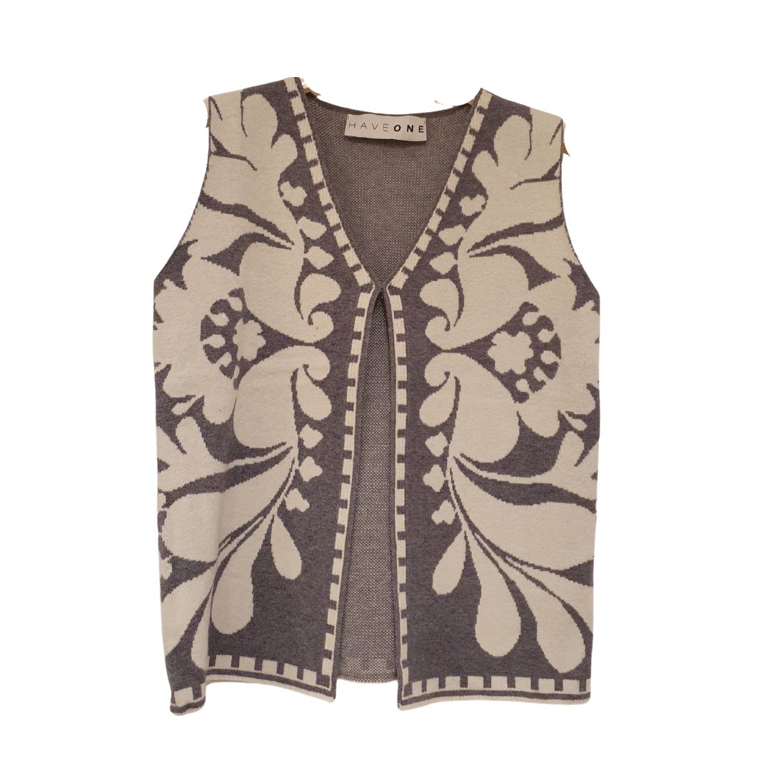 Gilet jacquard HaveOne
