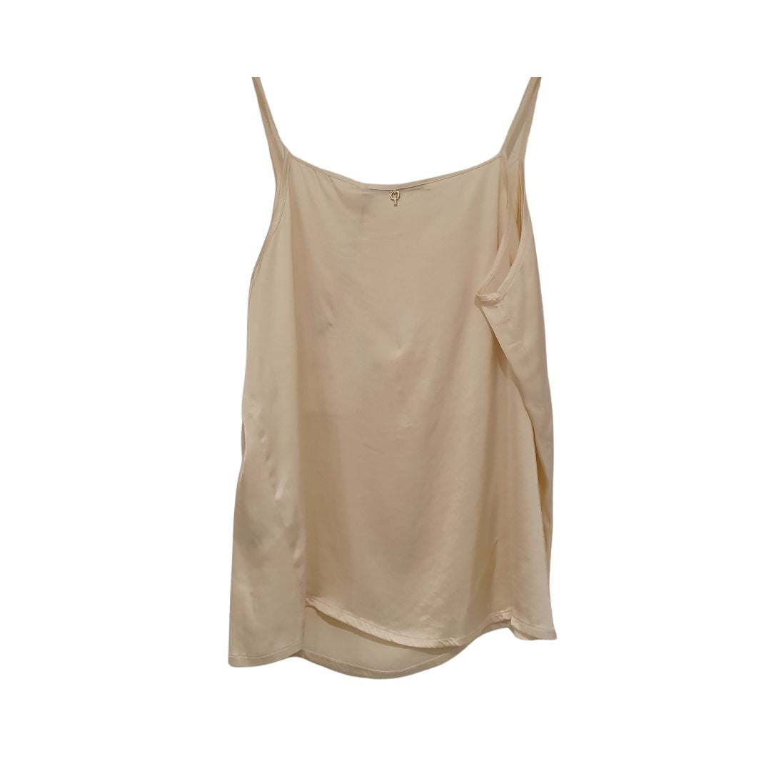 Top satin panna Philia Loft