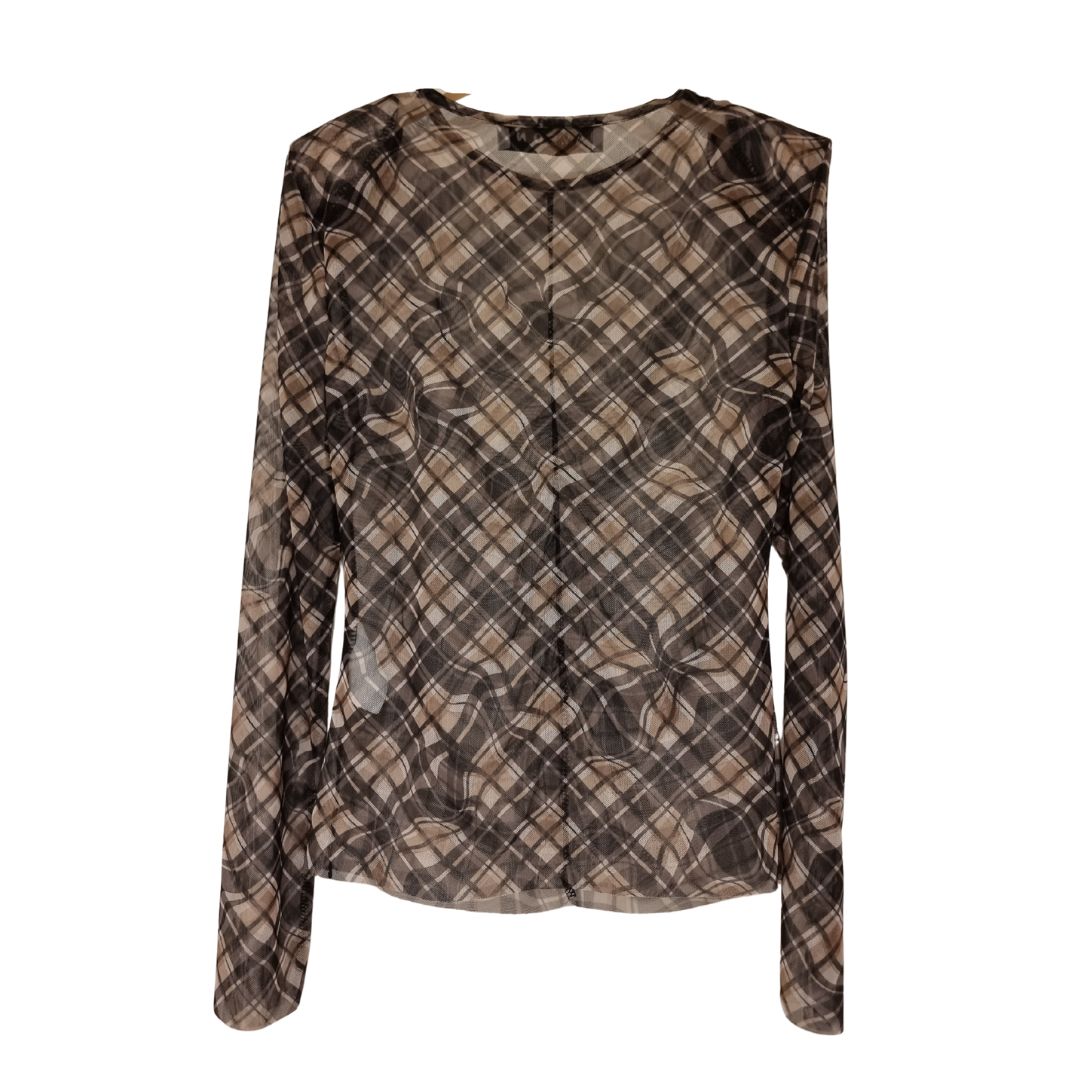 Sottogiacca in tulle check HaveOne