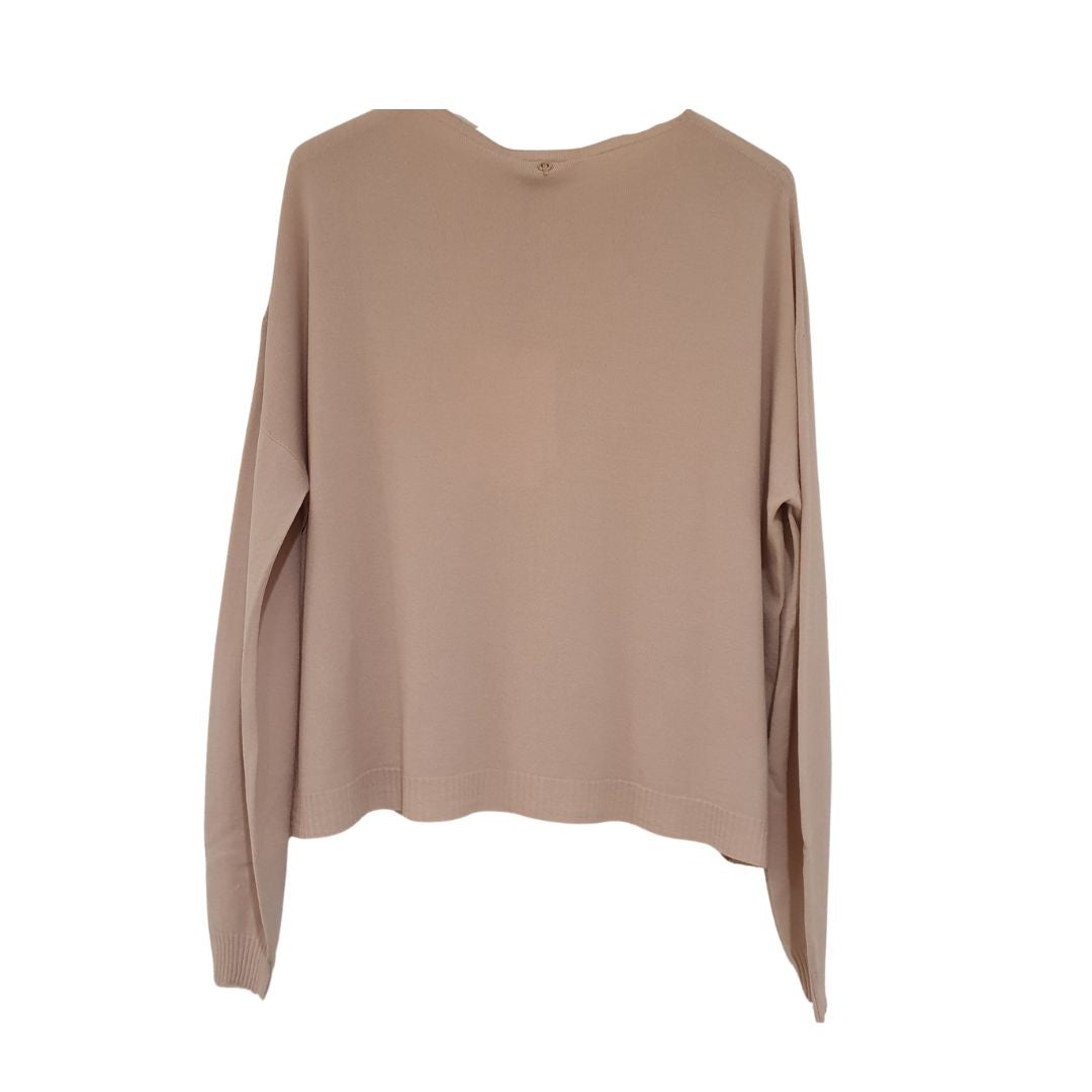 Maglia in viscosa cipria Philia Loft