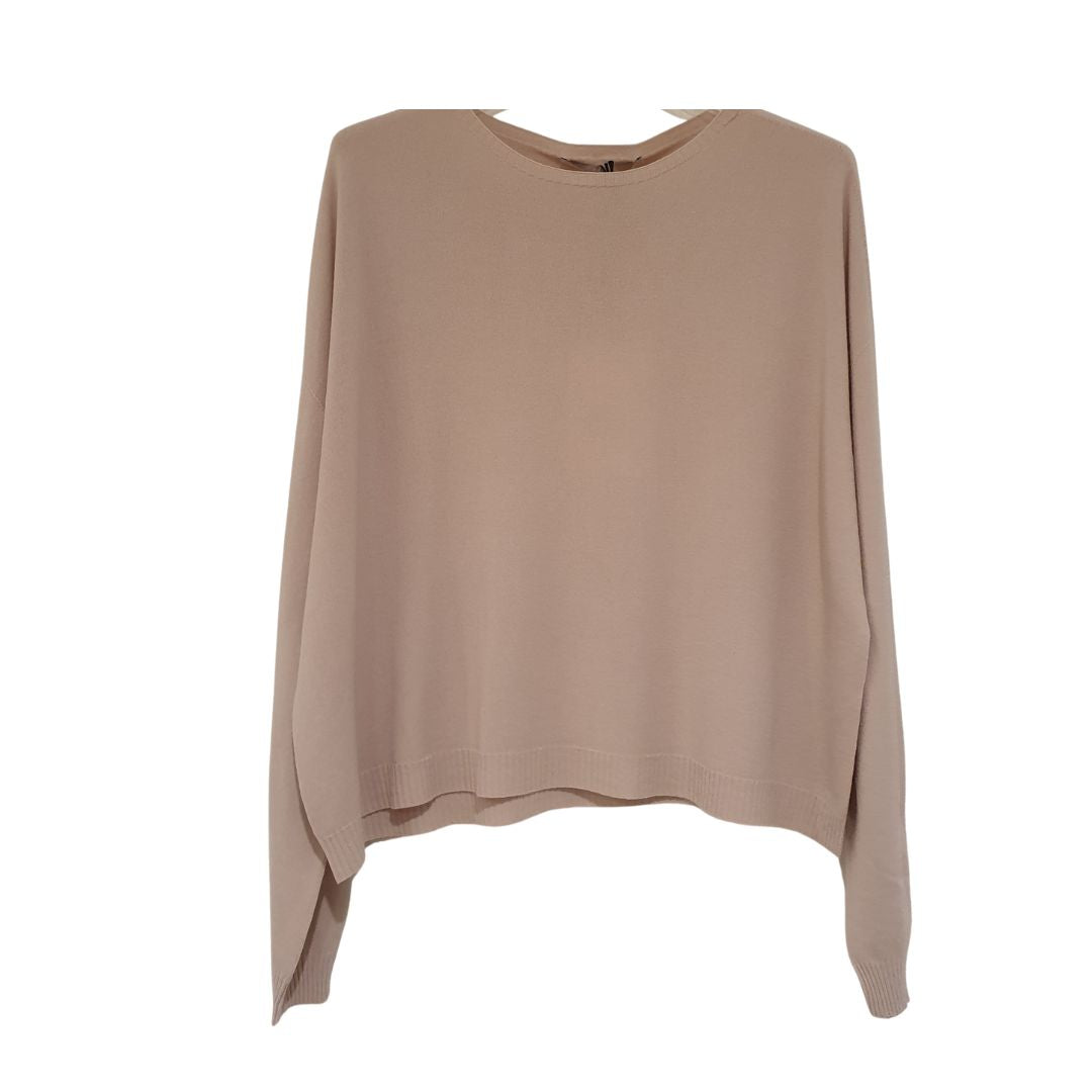 Maglia in viscosa cipria Philia Loft