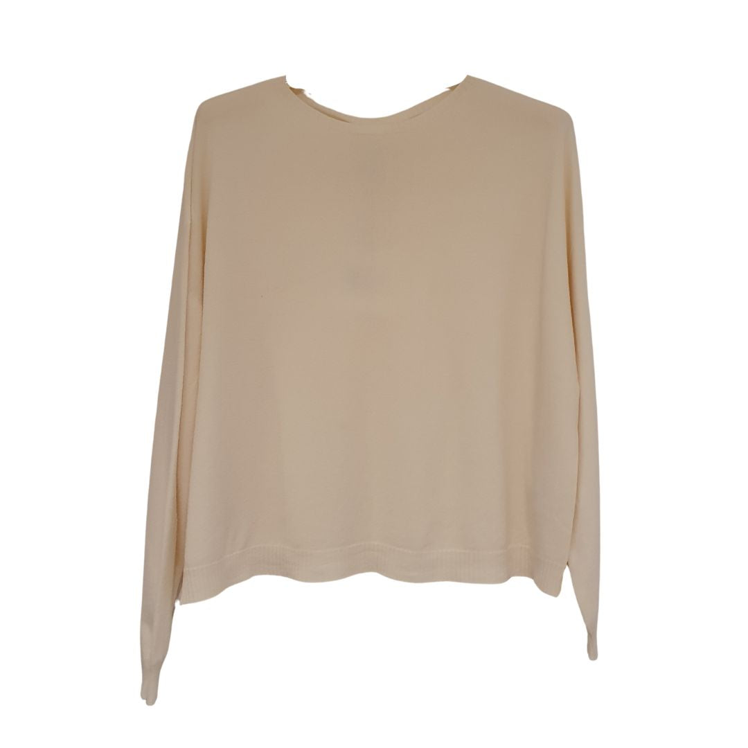 Maglia girocollo in viscosa Tensione In