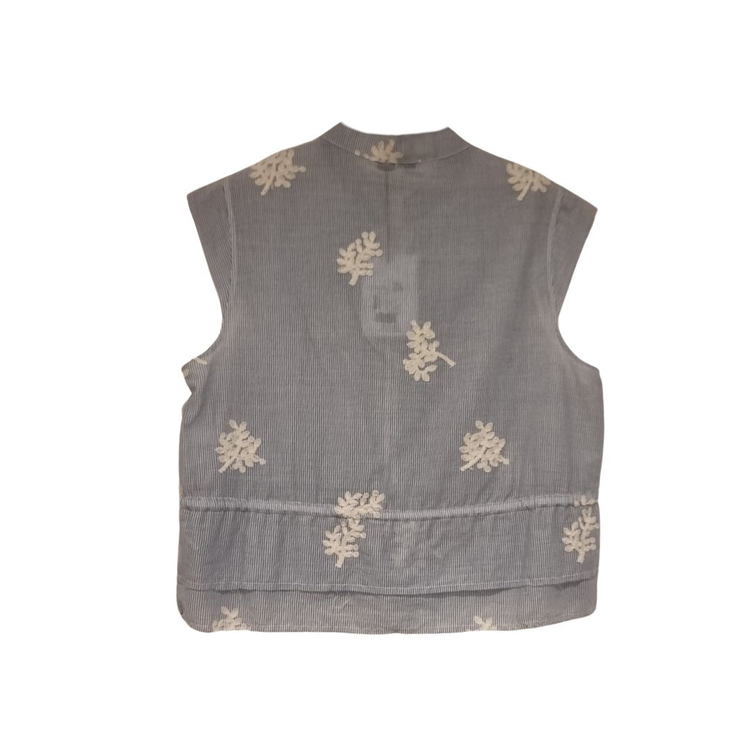 Blusa rigata manica corta Please
