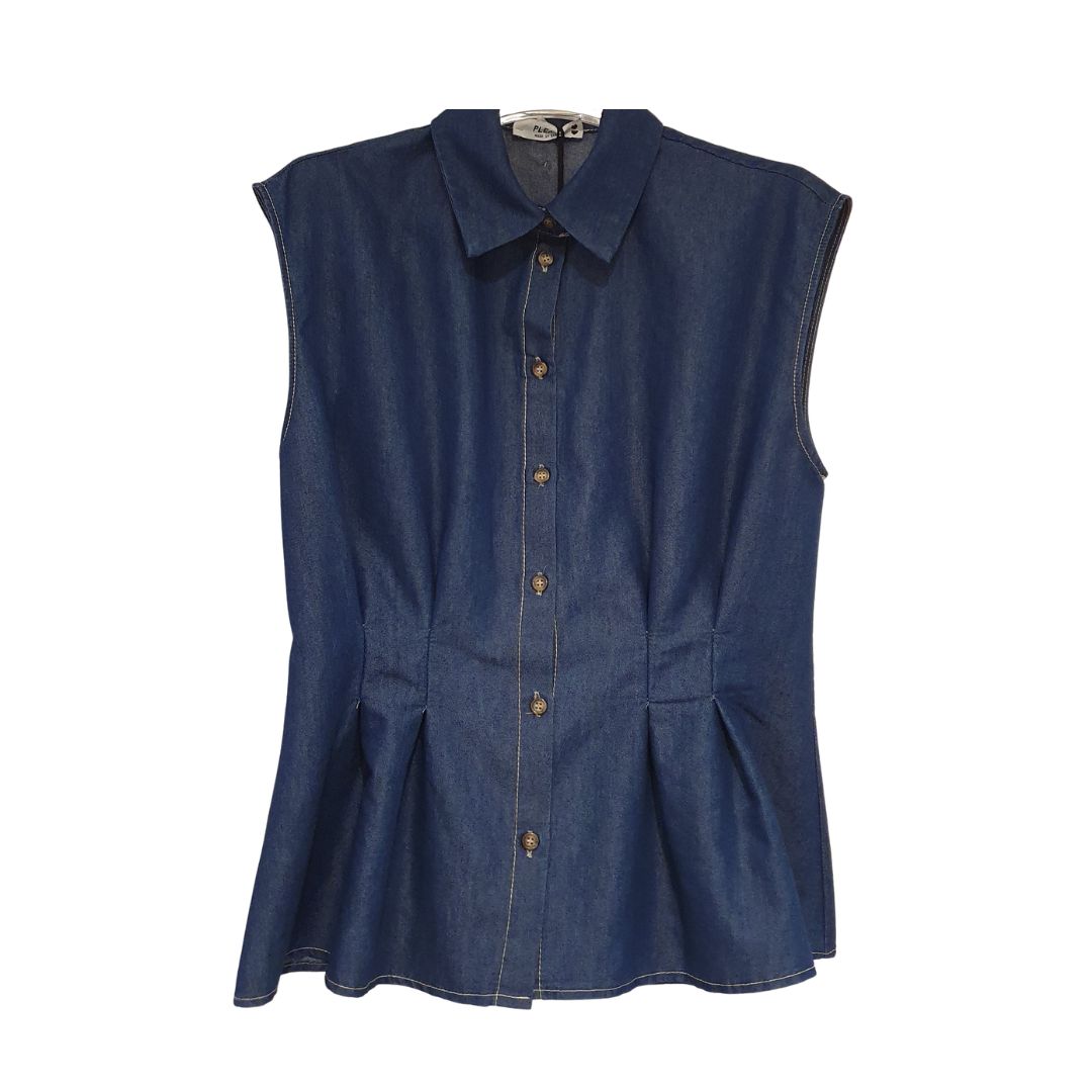 Camicetta in chambray Please